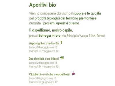 Aperitivi bio