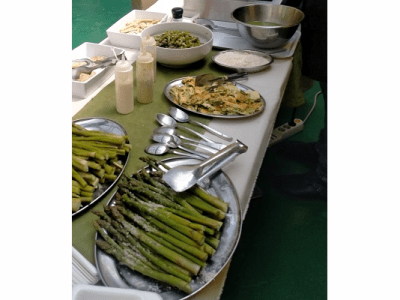 Aperitivi bio: asparagi